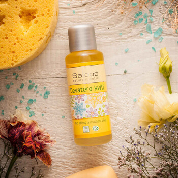 Bio tělový a masážní olej - Devatero kvítí